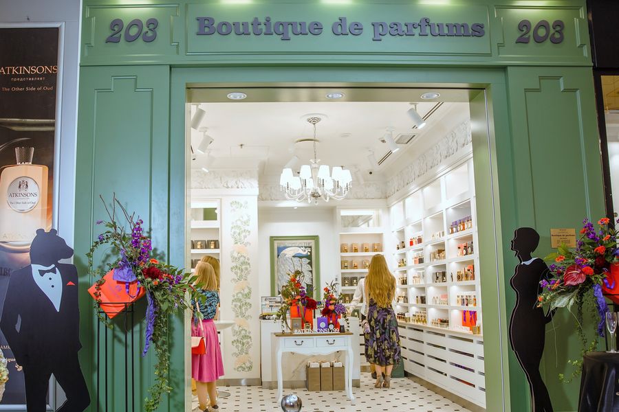 В ТРЦ «Европейский» открылся новый бутик селективной парфюмерии Boutique de parfums
