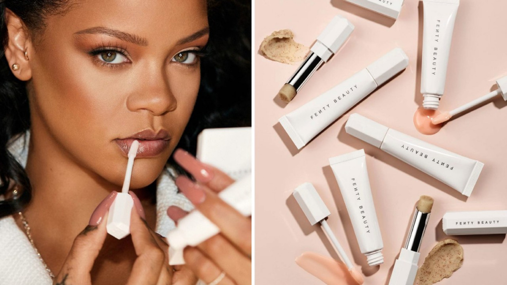 Rihanna lancia prodotti per la cura delle labbra