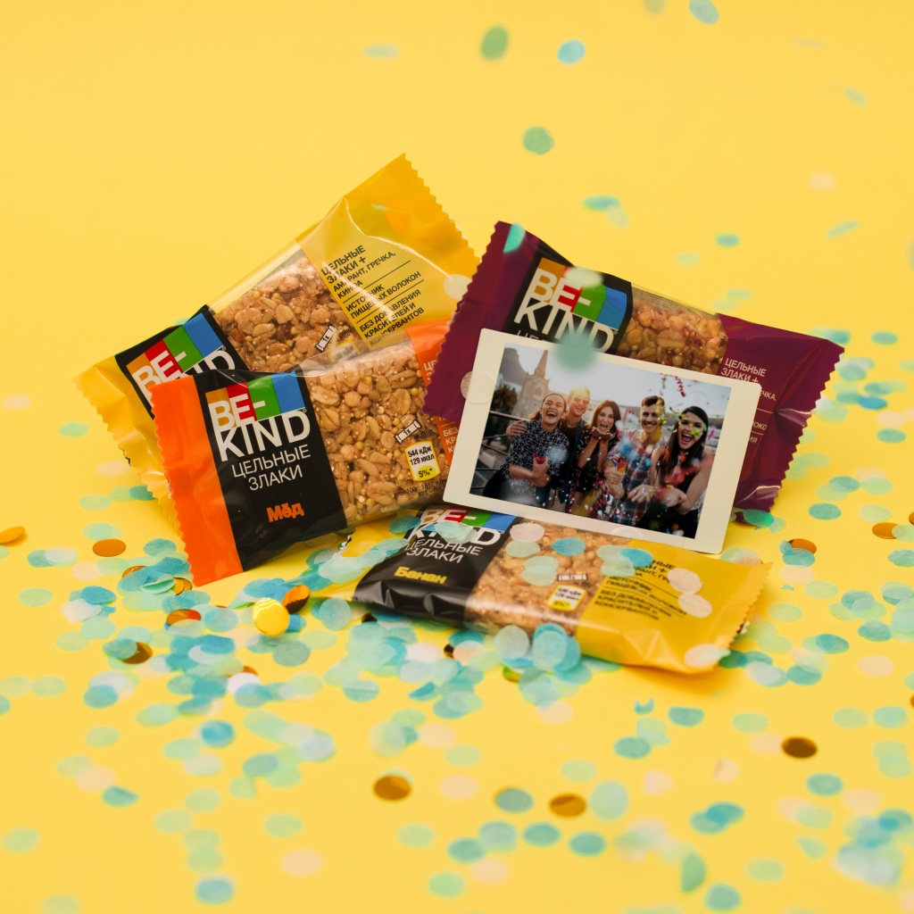 Злаковые батончики BE-KIND Злаковые батончики BE-KIND