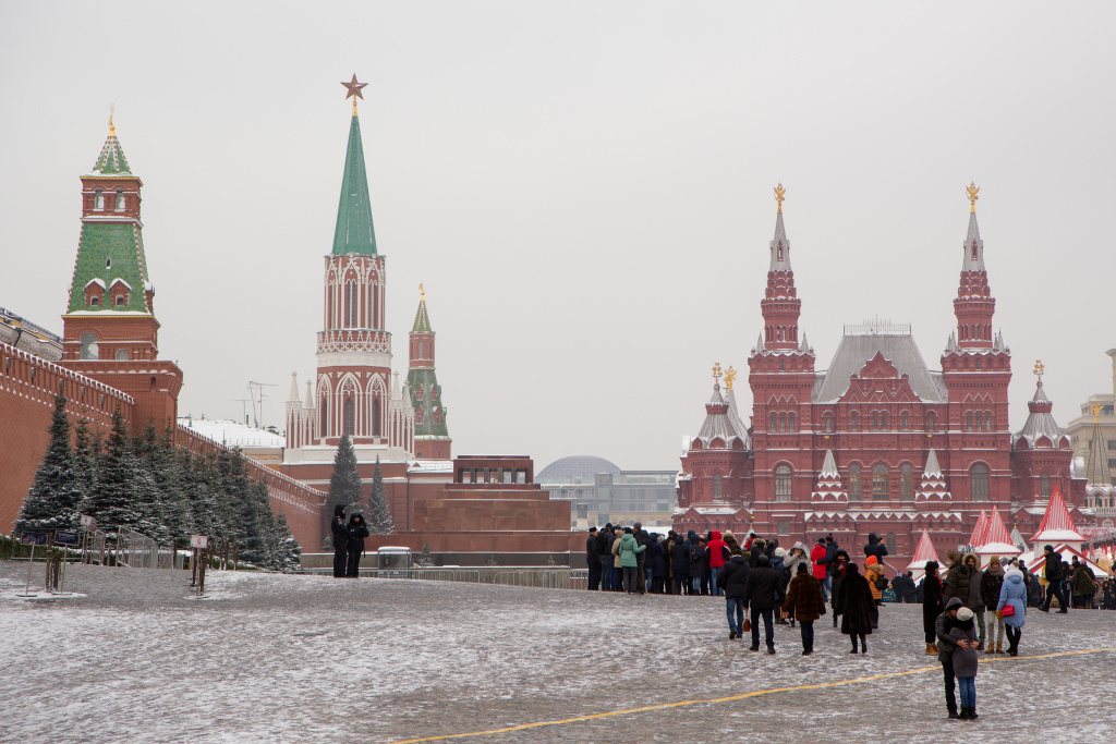 очередь в мавзолей