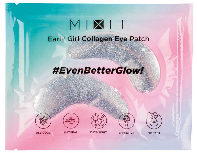 Гидрогелевые патчи для кожи вокруг глаз Mixit Early Girl Collagen Eye Patch копия.jpg