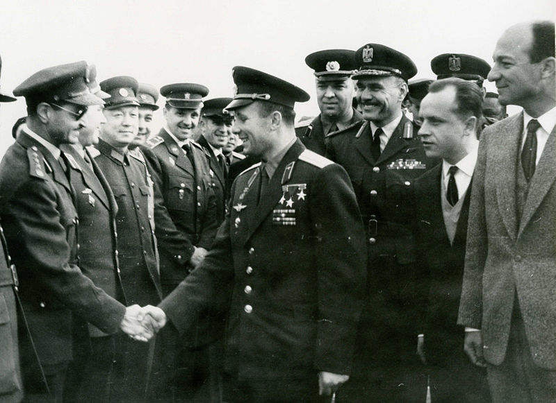Юрий Гагарин 1962 год, Египет Юрий Гагарин 1962 год, Египет
