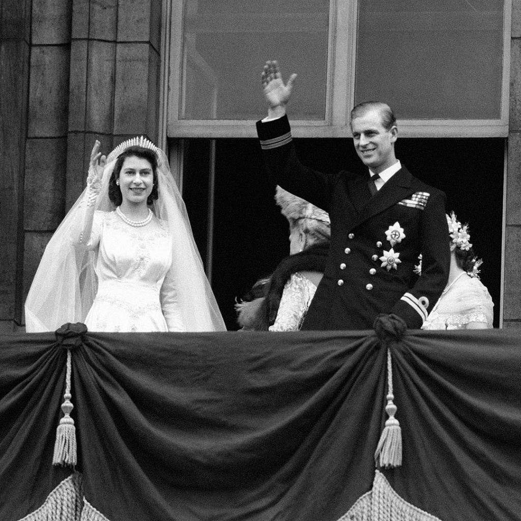 королева Елизавета II и Филипп
