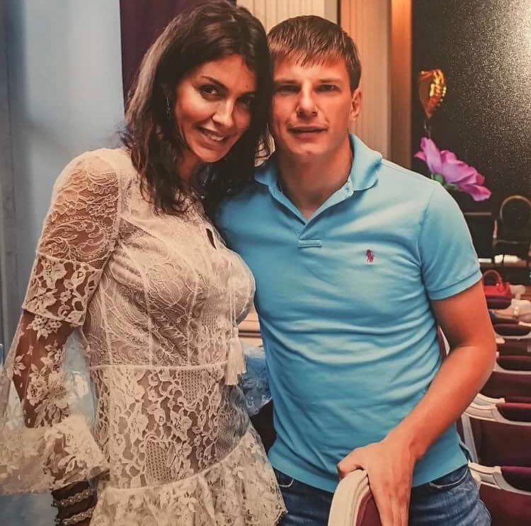 Алиса Казьмина и Андрей Аршавин Алиса Казьмина и Андрей Аршавин