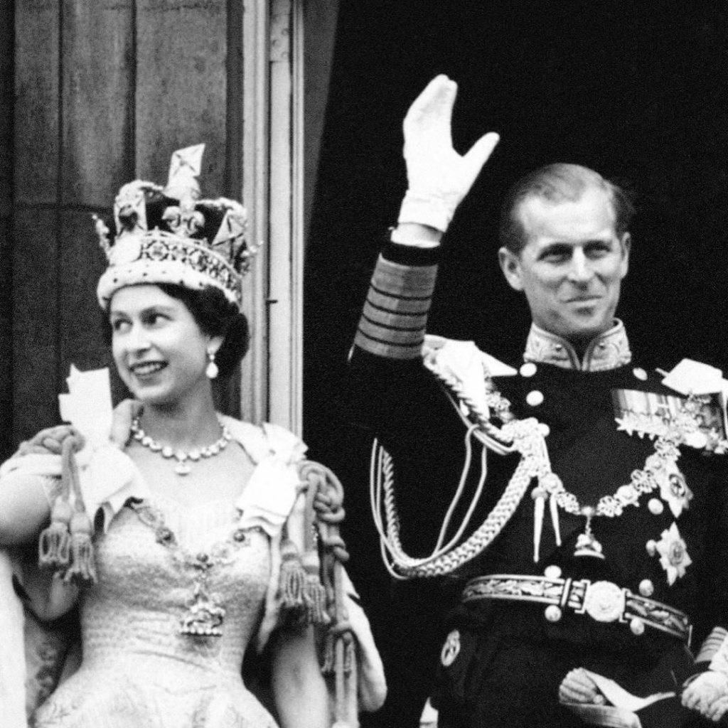 принц Филипп и королева Елизавета II