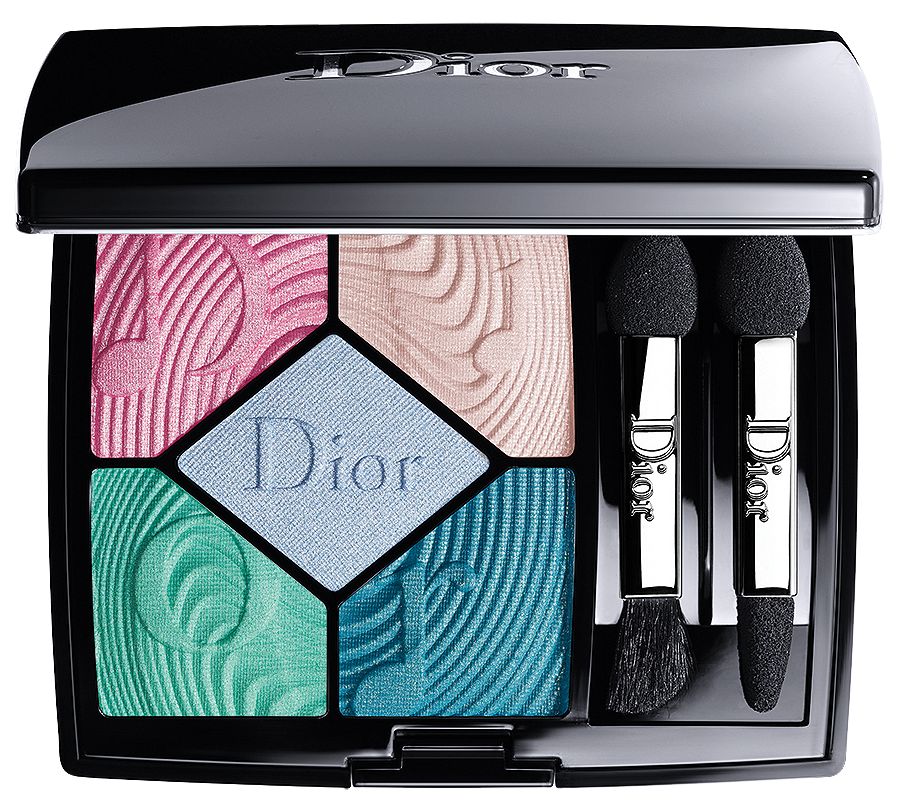 палетка теней Dior Glow Vibes 327 Blue Beat.jpg