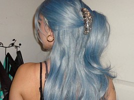 Голубые или синие локоны — новый тренд в окрашивании волос 