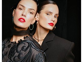 Какими получились макияж и укладки на модном показе российского бренда Yanina Couture, который выбирают Дженнифер Лопес и Джиджи Хадид