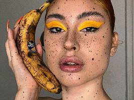 Банановый макияж, морской маникюр и губы-стейки: какие тренды сейчас в топе в Instagram