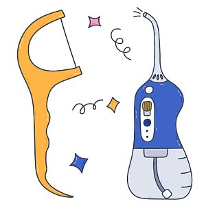 Зубная нить и ирригатор: вместе или порознь?