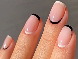 Новый метод французского маникюра? Обводка по кругу