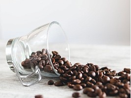 To the exit!  How coffee helps digestion