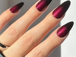 Ногти с градиентом — свежий тренд в мире маникюра